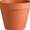 Intratuin Mega Collections Terracotta Blumentopf D 25 cm H 22 cm| Blumentöpfe|Blumentöpfe & Pflanzgefäße