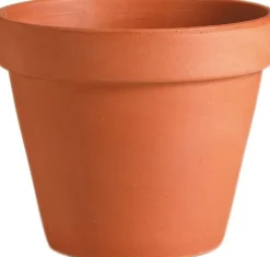 Intratuin Mega Collections Terracotta Blumentopf D 23 cm H 20 cm| Blumentöpfe|Blumentöpfe & Pflanzgefäße