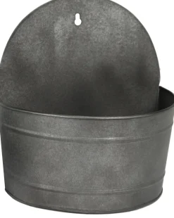 Intratuin Mega Collections Wand-Blumentopf Buto schwarz 22 x 14 x 24 cm| Wand-Blumentöpfe|Blumentöpfe & Pflanzgefäße