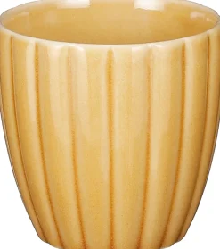 Intratuin Mica Decorations Becher gelb Pesca D 8,5 H 8 cm| Geschirr & Gläser