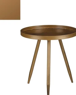 Intratuin Mica Decorations Beistelltisch Flores bronze D 34 H 36 cm| Beistelltische|Beistelltische