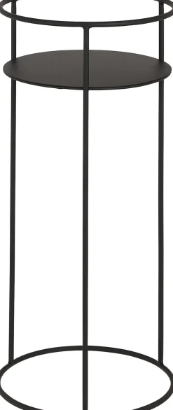 Intratuin Mica Decorations Beistelltisch Mitch schwarz D 28 H 60 cm| Beistelltische|Beistelltische