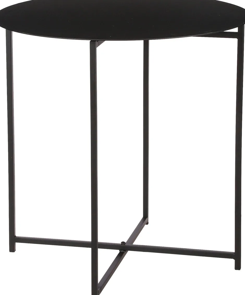 Intratuin Mica Decorations Beistelltisch Mikki schwarz D 45 H 45 cm| Beistelltische|Beistelltische