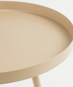 Intratuin Mica Decorations Beistelltisch Flores beige D 34 H 37,5 cm| Beistelltische|Beistelltische