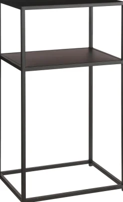 Intratuin Mica Decorations Beistelltisch Nero schwarz 40 x 30 x 70 cm| Beistelltische|Beistelltische