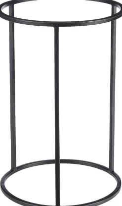 Intratuin Mica Decorations Blumentopf-Ständer Pillar schwarz D 30 H 45 cm| Blumenständer