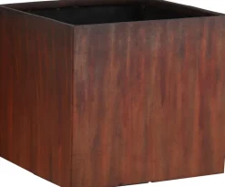 Intratuin Mica Decorations Blumentopf Bravo 37 x 37 x 33 cm kupfer| Blumentöpfe|Blumentöpfe & Pflanzgefäße