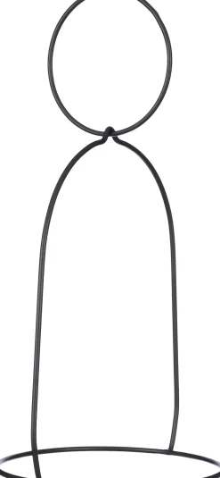 Intratuin Mica Decorations Blumentopf Halter schwarz 27,5 x 23,5 x 48,5 cm| Blumenampeln & Pflanzenhalter