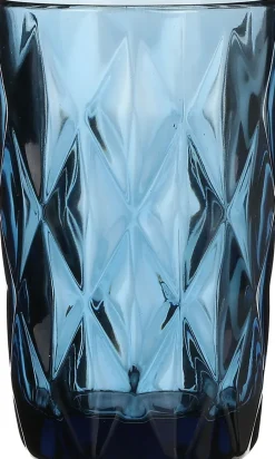 Intratuin Mica Decorations Glas Boulogne blau D 8 cm H 13 cm| Geschirr & Gläser