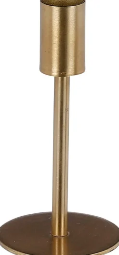Intratuin Mica Decorations Kerzenständer gold D 7 H 14 cm| Kerzenständer