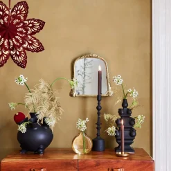 Intratuin Mica Decorations Kerzenständer gold D 9 H 2 cm| Kerzenständer