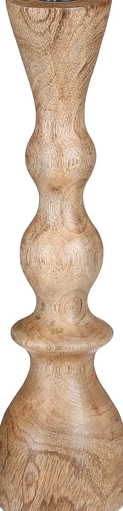 Intratuin Mica Decorations Kerzenständer Breggo naturel D 7 H 30 cm| Kerzenständer