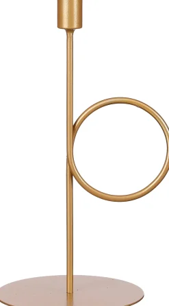 Intratuin Mica Decorations Kerzenständer gold 17 x 14 x 28 cm| Kerzenständer