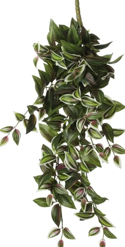 Intratuin Mica Decorations Künstliche Hängepflanze Tradescantia 15 x 20 x 54 cm| Künstliche Hängepflanzen