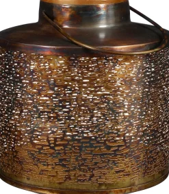 Intratuin Mica Decorations Laterne Harmony gold D 25 H 25,5 cm| Laternen & Windlichter