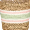 Intratuin Mica Decorations Pflanzkorb Rachel hellgrün D 16 H 16 cm| Pflanzkörbe|Pflanzkörbe