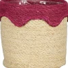 Intratuin Mica Decorations Pflanzkorb Ella rosa D 20 H 20 cm| Pflanzkörbe|Pflanzkörbe