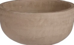 Intratuin Mica Decorations Pflanzschale Cairo taupe D 28 H 13 cm| Blumentöpfe & Pflanzgefäße