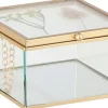 Intratuin Mica Decorations Schmuckkästchen Gloria gold 12 x 12,5 x 7 cm| Aufbewahrung