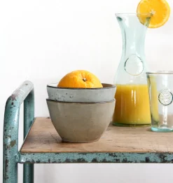 Intratuin Mica Decorations Schüssel Tabo grau D 14 cm H 6,5 cm| Geschirr & Gläser