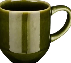 Intratuin Mica Decorations Tasse Rhea grün D 8 H 9 cm| Geschirr & Gläser