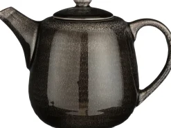 Intratuin Mica Decorations Teekanne Tabo schwarz D 25 H 17,5 cm| Geschirr & Gläser