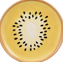 Intratuin Mica Decorations Teller Exotica grün D 20,5 H 2 cm| Geschirr & Gläser