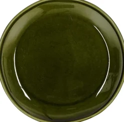 Intratuin Mica Decorations Teller Rhea grün D 20 H 2 cm| Geschirr & Gläser