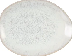 Intratuin Mica Decorations Teller Tabo creme 11,5 x 8,5 x 1,5 cm| Geschirr & Gläser