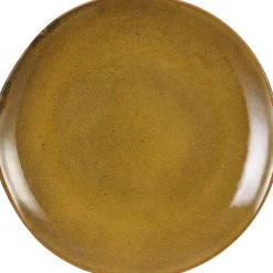 Intratuin Mica Decorations Teller Tabo gelb D 26,5 cm H 3 cm| Geschirr & Gläser