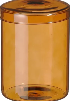 Intratuin Mica Decorations Vorratsglas Cannes braun D 12 H 16 cm| Aufbewahrung & Mitnehmen