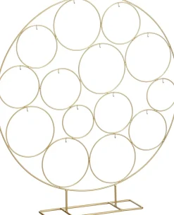 Intratuin Mica Decorations Weihnachtskugelständer gold 58 x 10 x 64 cm| Weihnachtskugelständer