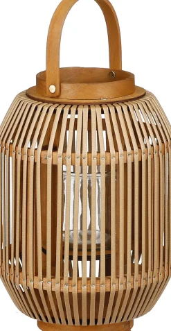 Intratuin Mica Decorations Wichtlicht Harvard braun D 23 H 33 cm| Laternen & Windlichter