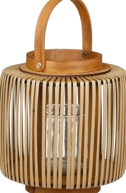 Intratuin Mica Decorations Wichtlicht Harvard braun D 20 H 23 cm| Laternen & Windlichter