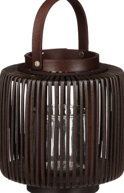 Intratuin Mica Decorations Wichtlicht Harvard braun D 20 H 23 cm| Laternen & Windlichter