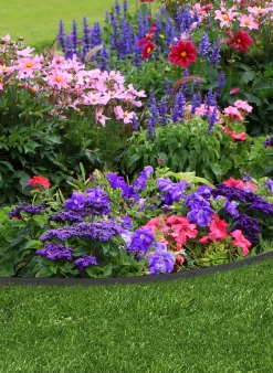 Intratuin Multy Home Beeteinfassung grau EZ 600 x 0,5 x 9 cm| Beeteinfassungen & Rasenkanten