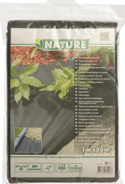 Intratuin Nature Bodenabdeckvlies 1 x 10 m 50 g/m² schwarz| Vlies & Folien