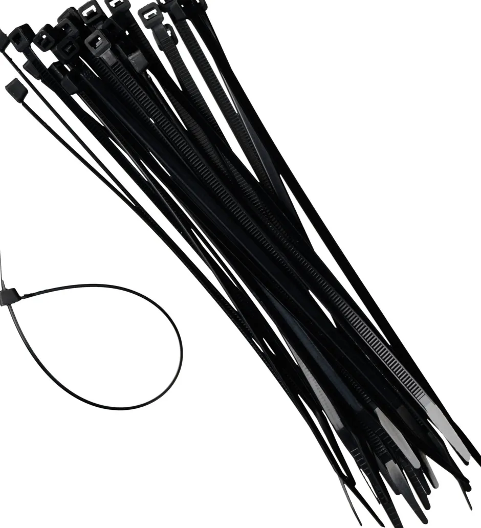 Intratuin Nature Kabelbinder 20 cm schwarz 25 St.| Rankhilfen|Bindematerial