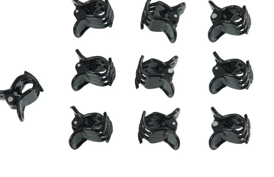 Intratuin Nature Orchideenclips schwarz 10 St.| Rankhilfen|Bindematerial