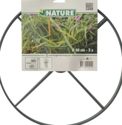 Intratuin Nature Pflanzenstützen D 40 cm 3 St.| Rankhilfen|Pflanzenstützen