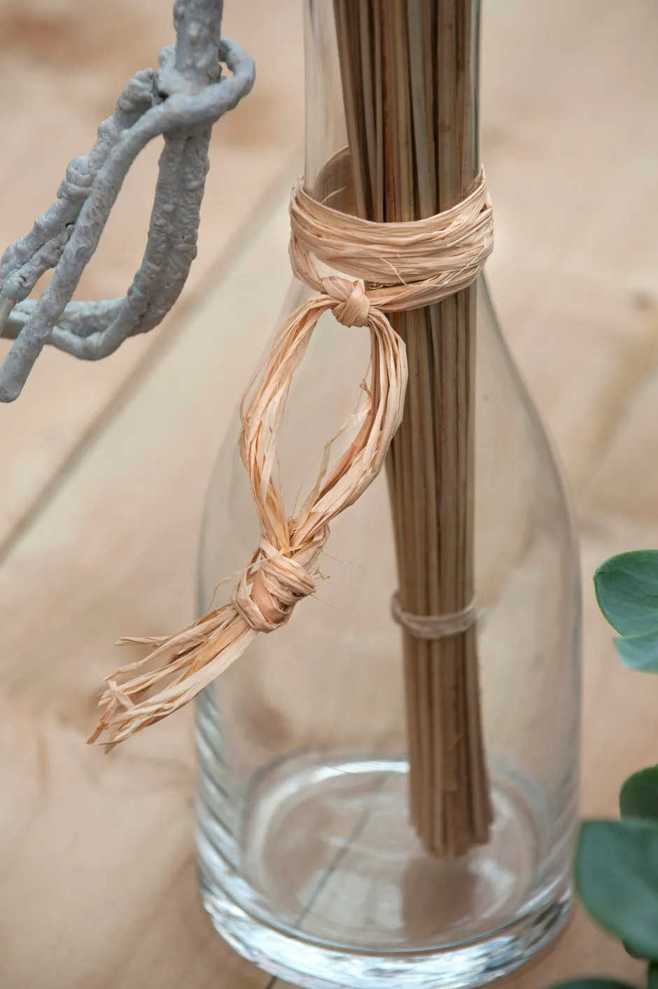 Intratuin Nature Raffia Naturbast 50 g| Rankhilfen|Bindematerial