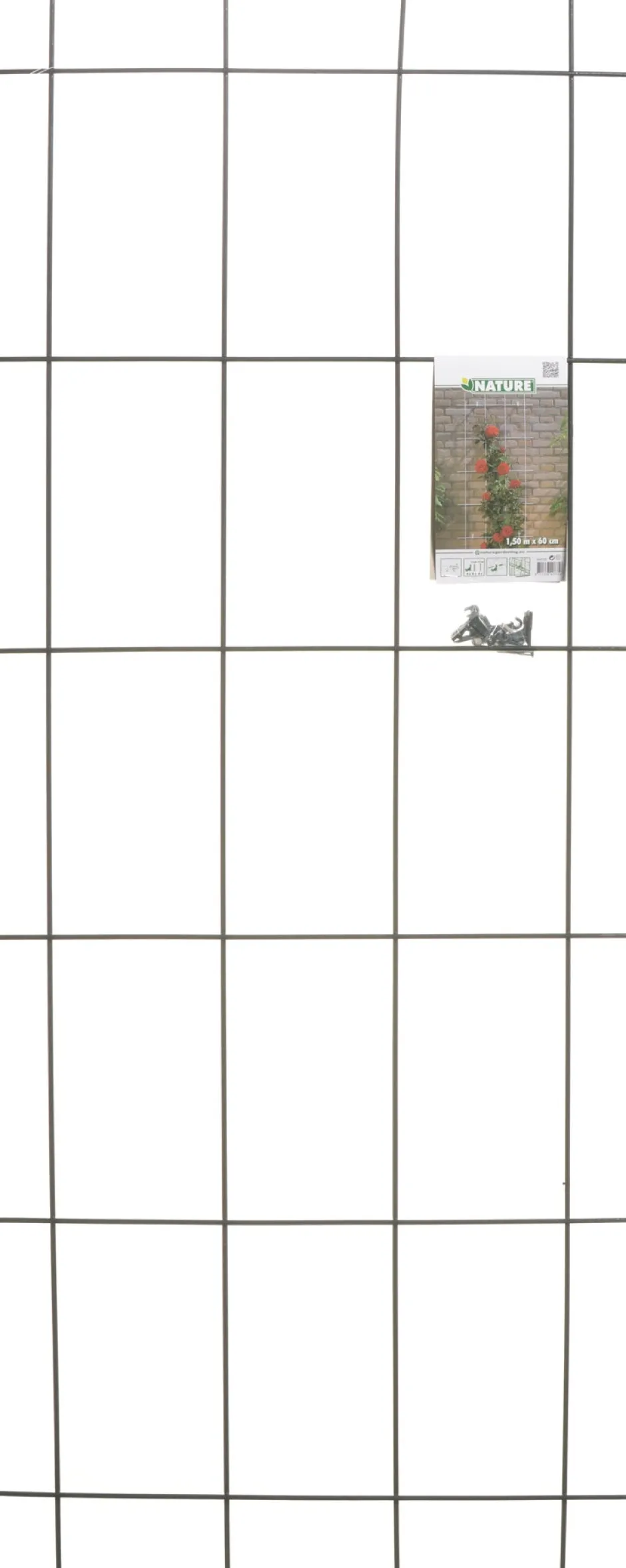 Intratuin Nature Rankgitter Metall kunststoffbeschichtet 150 x 60 cm grün| Rankhilfen|Rankgitter & Spaliere