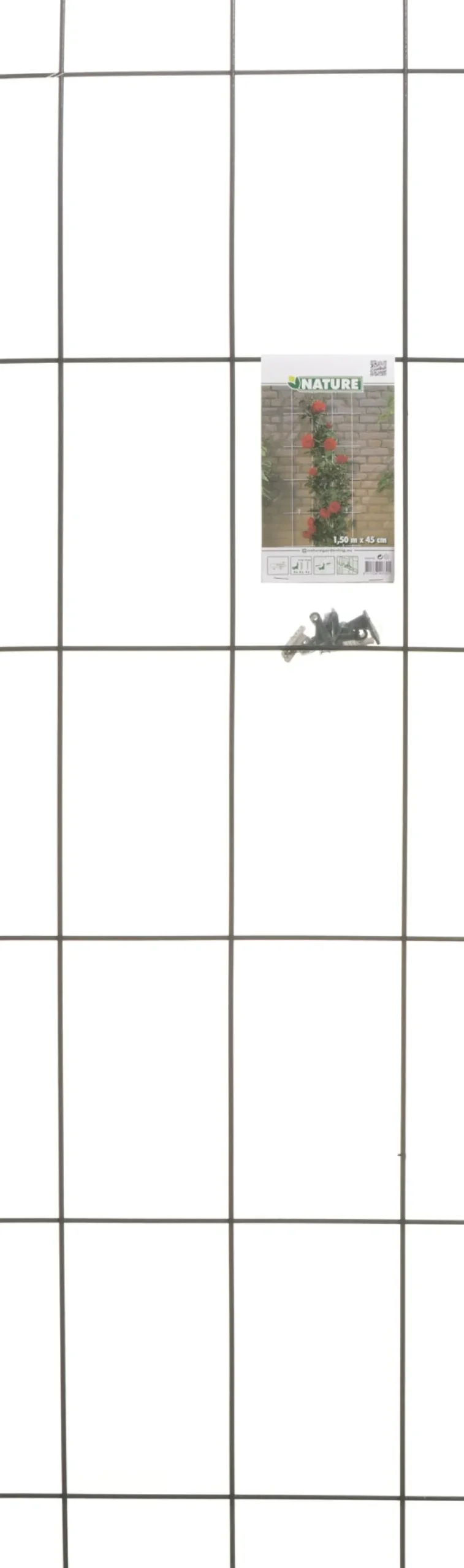 Intratuin Nature Rankgitter Metall kunststoffbeschichtet 150 x 45 cm grün| Rankhilfen|Rankgitter & Spaliere