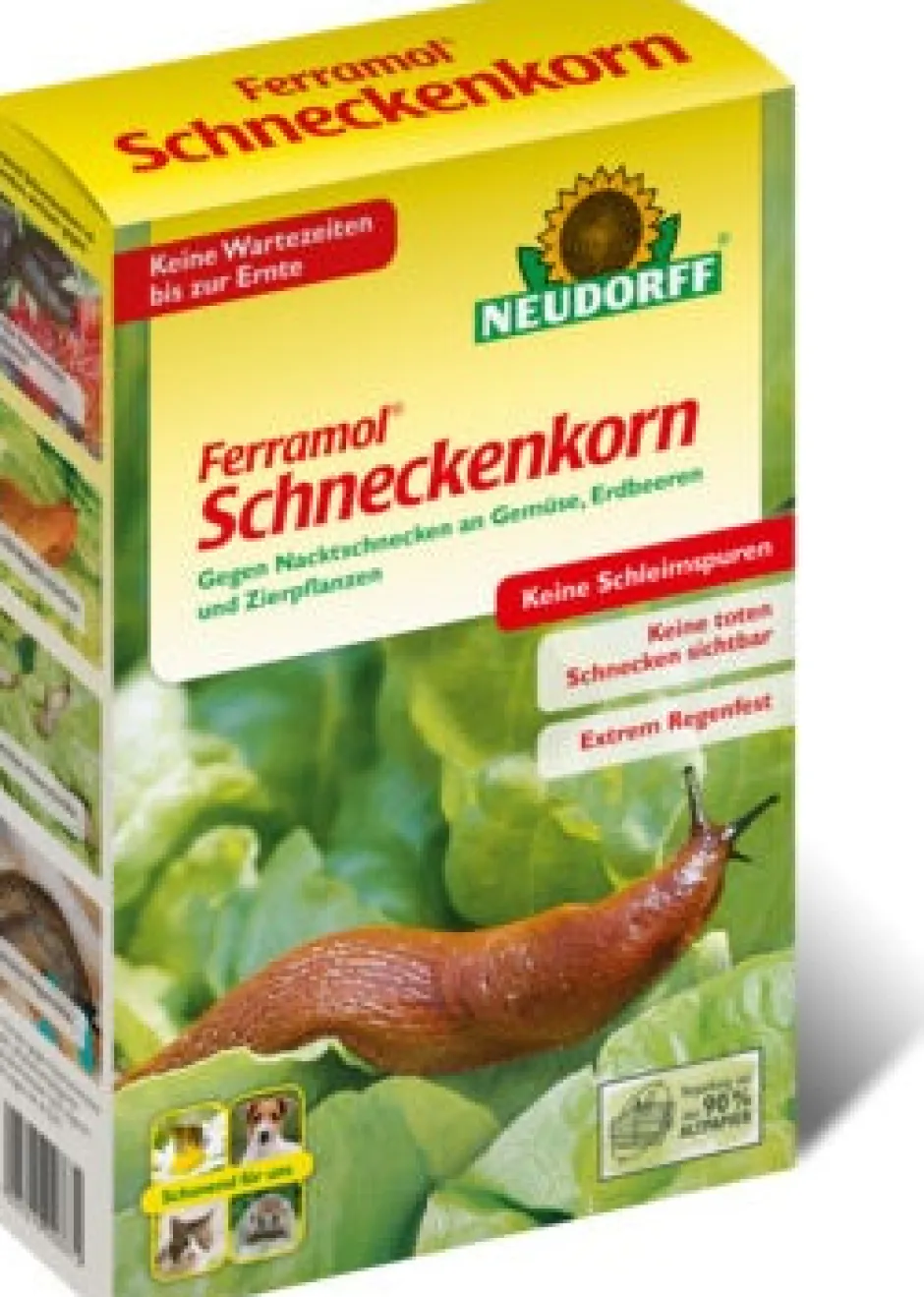 Intratuin Neudorff Ferramol Schneckenkorn 1 kg| Pflanzenschutz|Pflanzenschutz- & Schädlingsbekämpfungsmittel