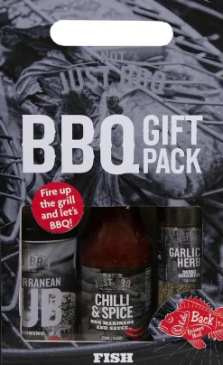 Intratuin Not Just BBQ Geschenkset Fisch 3-teilig| Schmankerl & Leckerbissen