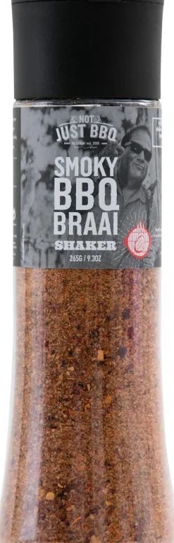 Intratuin Not Just BBQ Gewürzstreuer Smoky BBQ Braai 265 g| Schmankerl & Leckerbissen