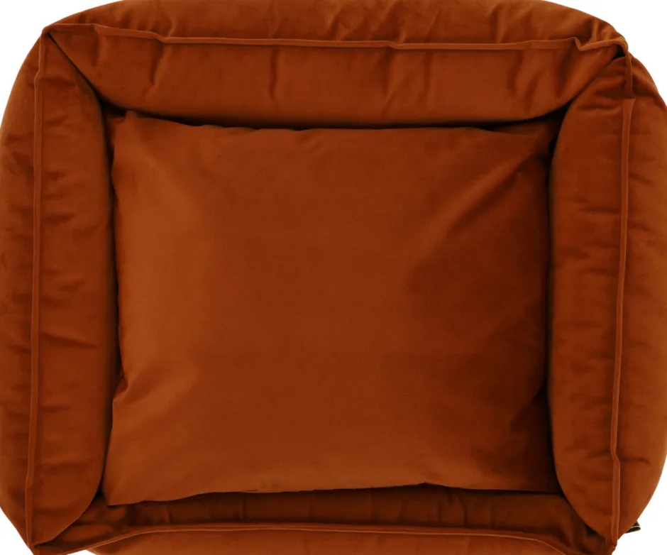 Intratuin Overseas Petlife Hundekorb Cocoon kupfer 90 x 70 x 22 cm| Hundebetten & Hundekörbe