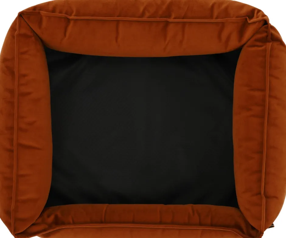 Intratuin Overseas Petlife Hundekorb Cocoon kupfer 90 x 70 x 22 cm| Hundebetten & Hundekörbe