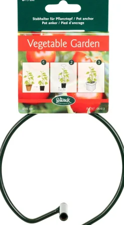 Intratuin Peacock Stützhilfe grün D 15 H 5 cm| Rankhilfen|Pflanzenstützen