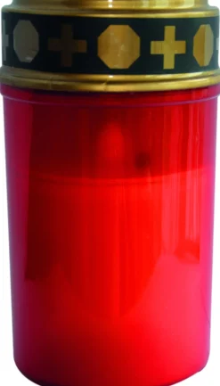 Intratuin Peha Magic LED Grablicht Kerze rot D 7,5 H 13 cm| Grablichter